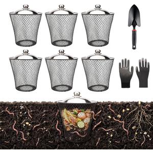 Worm Compost Bin In Ground Composter Worm Farm