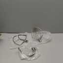 Stainless Steel Stand Mixer Attachment 3-Piece Set for KitchenAid 7QT Lift Bowl Mixer. Includes whisk, flat beater and dough hook for KitchenAid 7-quart mixer, Dishwasher Safe