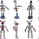 Toysvill Inspired by FNAF Sister Location Collection | Action Figures Toys (Set of 5 pcs), More Than 5 inches [Funtime Freddy Bear , Circus, Ennard, Ballora, Funtime Foxy], Fun Action Simulator