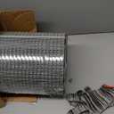 Chicken Wire Fencing, Hardware Cloth 1/2 inch 24 x 100 Ft 19-Gauge - Hot Dipped Galvanized After Welding - Chicken Wire Mesh, Wire Mesh Roll, Garden Fencing, Gopher Mesh, Rabbit Wire