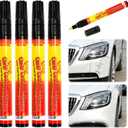 Vitanst Clearfix Scratch Removal Pen, Magic Car Scratch Removal Pen, Auto Paint Repair Pens Brush, Car Clear Scratch Remover Touch up Pens, for All Car Colors & Surfaces (4PCS)