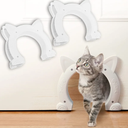 Pet Prep Academy - Paw Portal Cat Door - Cat Door for Interior Door - Great Gifting for Fur Parent and Animal Lover - Cat Door Tunnel, Cat Wall Door Pet Door - 2 Pack