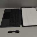 Doohoeek Keyboard Folio w/Status Screen for Samsung Galaxy Tab S11 Ultra 14.6 inch 2025, Tab S11 Ultra 14.6" Bluetooth Keyboard with Trackpad & Any-Angle Stand & Backlit, Tab S11 Ultra Keyboard