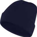 Vanjua Beanie for Men Women, Slouchy Beanie Hats Winter Knit Caps Soft Hat Unisex (Black)