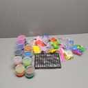 126 Pcs DIY Slime Making Kit for Girls Boys - Birthday Idea for Kids Age 5+. Ultimate Supplies Include 28 Crystal Slime, 2 Glow in The Dark Powder, 48 Bottle Glitter Jar etc.