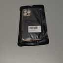 TEAUGHT for iPhone 12 Case with Wrist Finger Strap for Women Girls Men, Cute Luxury Plating Soft TPU Slim Shockproof Protective Cover with Adjustable Wristband Kickstand Holder (Black)