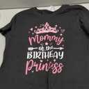 Mommy of The Birthday Princess Toddler Kid Girl Family Mom T-Shirt, S