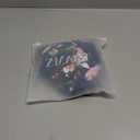 Zmart High Waisted Bikini Bottoms - Women's Full Coverage Bathing Suit Tummy Control Swimsuit with Tie Side Knot Bottom (Blue Floral)