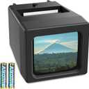 35mm Slide Viewer, 2X Magnification Slide Viewer for Viewing 35mm Slides, Slide Projector for Old Slides (2AAA Batteries Included)