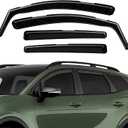 in-Channel Rain Guards Fit for Kia Sportage 2023 2024 2025 2026, Durable Side Windows Rain Guard Wind Deflectors 2023-2026 Sportage Rain Guard Black 4 PCS