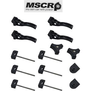 Universal Truck Tonneau Cover Replacement and Accessories Part Kit for Hard Tri-fold & Quad-fold Truck Bed Cover Include Nut, T-Bolt and Tonneau Cover Clamp, Rear Clamp