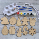 QINGQIU Christmas Wooden Magnet Toys, Pack Of 2