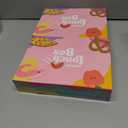 2 x QCQHDU Bento lunch Box for Kids-4 Compartment1300ml Heated Lunch Containers for AdultsSchool,Work,Picnics with Sauce Vontainers,Microwave & Dishwasher & Freezer Safe,BPA-Free(Castle) (Strawberry)