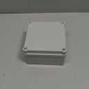 Junction Box4.9"x 4.9"x 3" Outdoor Electrical Box with Mounting Plate, IP67 Dustproof Waterproof ABS Plastic Project Box, DIY Electrical Enclosure Gray (125x 125x 75 mm)