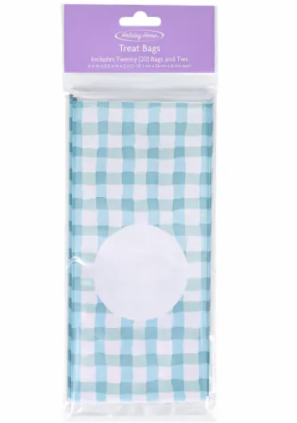 4 x Blue and White culinary bag 20ct