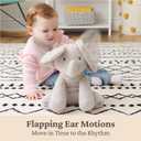 GUND Baby Animated Flappy the Elephant Plush, Singing Stuffed Animal Baby Toy for Ages 0 and Up, Gray, 12"