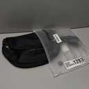 Spacious Nylon Crossbody Bag Bum Bag Handbags Wallets Purses Trendy Shoulder Bag for Women (Black)