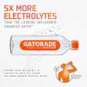 Gatorade Water, Unflavored, Electrolyte infused for great taste, Alkaline PH 7.5 or higher, 20 Fl Oz (Pack of 12)