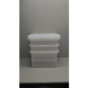 Large boxes with lids, 3 pack