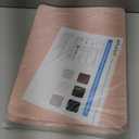 APLKER Vinyl Placemats Set of 6, Waterproof Faux Leather Heat Resistant Kitchen Place Mats, Wipeable Dining Table Place Mats and Coasters for Kitchen, Dining, Decor, Outdoor (Pink)