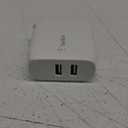 Belkin 24W Dual Port USB Wall Charger - iPhone Fast Charging - Charging Block for Power Bank, iPhone 16, iPhone 15, iPhone 14, iPad Pro, Samsung Nintendo Switch 2 & More, (Cable Not Included)
