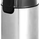 Amazon Basics Electric Coffee Grinder for Home Use, Spice Grinder for Coffee Beans, Herbs, Spices, Grains, Nuts, with Heavy-Duty Stainless Steel Grind Blades, 2.1Oz (60g), 150W, Black & Silver