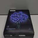 iATOM Blue Rose Bouquet Building Set, 12Pcs Flowers Botanical Collection for Adults, Valentine's Day Gift for Her/Girlfriend/Mom/Wife/Couple, Vintage Home Office Table Centerpiece Decor Aesthetic