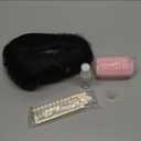 Hair Toppers for Women Clip in Bangs Real Human Hair,10 Inch 30g Natural Black Topper for Women 150% Density Silk Base Clip in Pieces Straight Hair for Thin Hair Daily Use