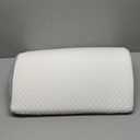 Knee Wedge Pillow for Post-Surgery Recovery-Leg Elevation Support for Sleep Position, Alleviating Lower Back & Hip Pain Enhancing Circulation in Ankles Legs Triangle Pillow with Removable Cover (21.6*17.8*6.9 Inchfor height over 5'3", White & Gray)