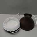 BZseed Aromatherapy Essential Oil Diffuser, 550ml Ultrasonic Fragrant Oil Large Room Humidifier, Diffusers for Home with Timer and Waterless Auto-Off, 7 Color LED Lights,Cool Mist Humidifiers (Dark Brown)