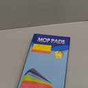 EXEGO 6 Count Reusable Microfiber Mop Pads for Swiffer PowerMop - Power Mop Pads Refills for 13 ''-15 '' Spray Mop, Hard Wood Floor Mop Pads Refills Machine Washable for Multi-Surface Floor Cleaning