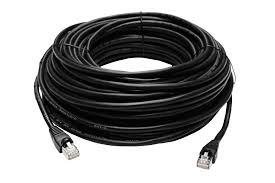 Either Net Cable Black 100ft