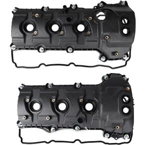 2 Pcs Left & Right Engine Valve Cover BR3Z6582U Fit for Ford Explorer F150