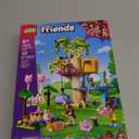 LEGO Friends Cat Birthday Party & Tree House Building Toy - Pretend Play Building Blocks W/Cat Toys & 2 Minidolls - Creative Storytelling Kids Toy for Girls and Boys, 9+ - Birthday Gift Idea- 42666