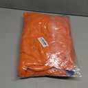 Lelepet Reversible Dog Coat Waterproof Dog Jacket Windproof Puffer Vest for Winter Warm Lightweight Coats for Large Dogs Adjustbale Hook & Loop Pet Apparel with Leash Hole, Boxer, Weimaraner, 2XL (Orange)