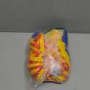 EraSpooky Adult Circus Clown Costume Colorful Suit Halloween Party Joker Role Play, XL