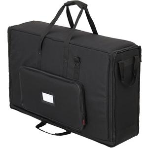 Foldable Padded Nylon Tote Carrying Case -Transport LCD Screens, Computers, Monitors & TVs Between 27" - 32" - Water Resistant - Shoulder Strap & Handle Options - Premium Quality