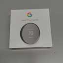 Google Nest Thermostat - Smart Thermostat for Home - Programmable Wifi Thermostat - Charcoal