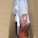Fence Post Driver t-Post Pounder, Heavy Duty Steel Post Hammer with Handle for Wooden/u-Channel/Metal Fences, Orange 8lbs