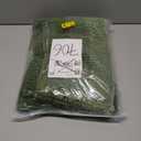 COSY HOMEER Extra Thick Bath Rugs for Bathroom - Anti-Slip Bath Linen Sets Mats Soft Plush 100% Strong Polyester Living Room Bedroom Water Absorbent(Green,20x32 - Inches)