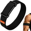 Nylon Bicep Band Compatible with Google Fitbit Air, Integrated Metal Frame