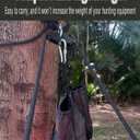 Saddle Bridge Spreader for Hunting,Saddle Hip Pinch Eliminator,Saddle Spreader for Hip Relief,with Bearings Easier to Rotate, Tree Saddle Hunting Accessories, Comfortable Gear for Hunters