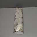 FAVE 6PCS Floral Round Placemats Golden Placemats Vinyl Placemats Set of 6 for Dining Table Reusable Metallic Shiny Gold Placemats for Wedding, Banquet, Birthday, Party, Restaurant （15 x15,Gold）