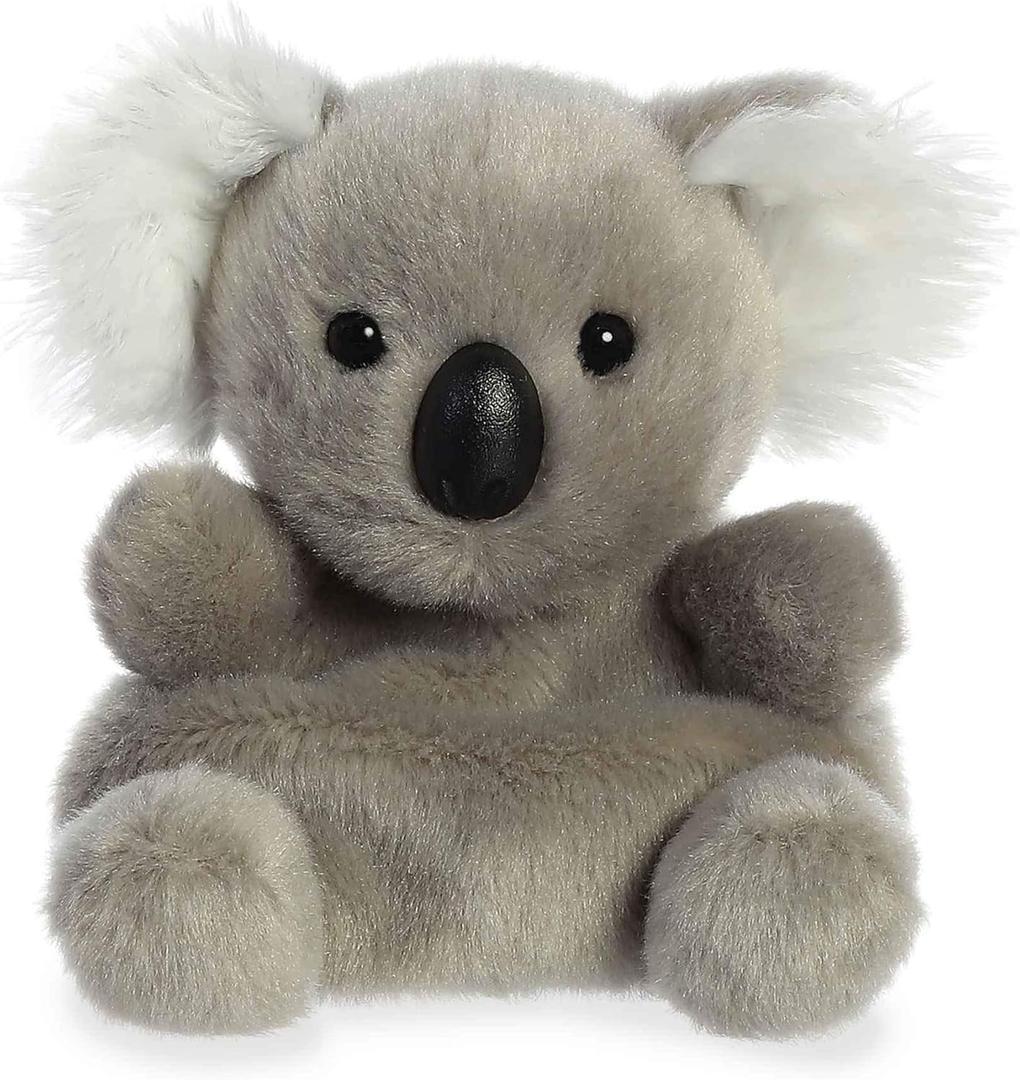 Aurora Adorable Palm Pals Wiggles Koala Stuffed Animal - Pocket-Sized Play - Collectable Fun - Gray 5 Inches