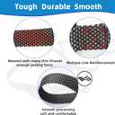 Hands Free Dog Walking Leash, 9ft Black Adjustable Running Leash with Control Handle