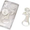 20 PCS Bottle Openers Silver Wedding Favors Decorations, 25 Shaped, Gift Box Party Supplies, Silver Wedding, 25th Anniversary, 25 Birthday Party,Party Favors