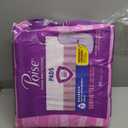 Poise Incontinence & Postpartum Pads for Bladder Leaks, 7 Drop Ultra Absorbency, Long Length, 39 Count