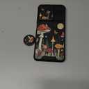 for Moto G Power 5G 2025, for Moto G Play 2025 Case - Women Girls Cute Phone Cover Girly Pretty Mushroom with Camera Cover and Ring Stand Funda for Motorola G Power 5G 2025/G Paly 2025