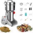 Electric Grain Grinder 800g,Swing Type Grain Mill Grinder 3000W,110V Stainless Steel High-speed Spice Herb Grinders Superfine Machine Dry Cereals Pulverizer Swing Type
