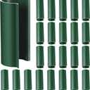 Jetec 32 Pcs PVC Pipe Clips Pool Cover Clamps for Above Ground Pool Greenhouses, Row Covers, Garden, Shelters, Bird Protection, 2.4 Inch Long(for 1/2 Inch PVC Pipe,Green)